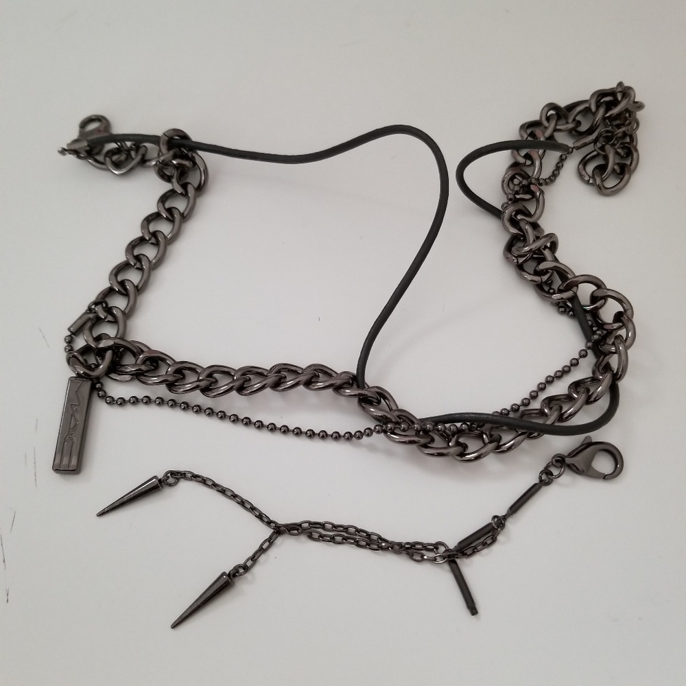 MAC Advanced Certification necklace with leather a